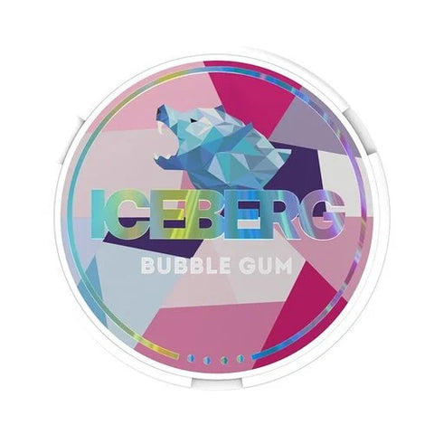 ICEBERG - Bubblegum (35mg) - Extra Strong SLIM Nicotine Pouches | Buy Online UK