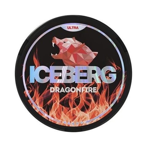 ICEBERG - Dragon Fire (35mg) - Extra Strong SLIM Nicotine Pouches | Buy Online UK
