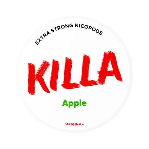 Killa Apple Strong Nicotine Pouches - SLIM Format
