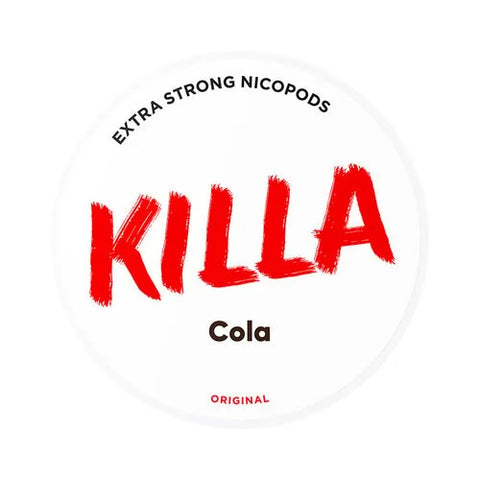 Killa Cola Strong Nicotine Pouches - SLIM Format