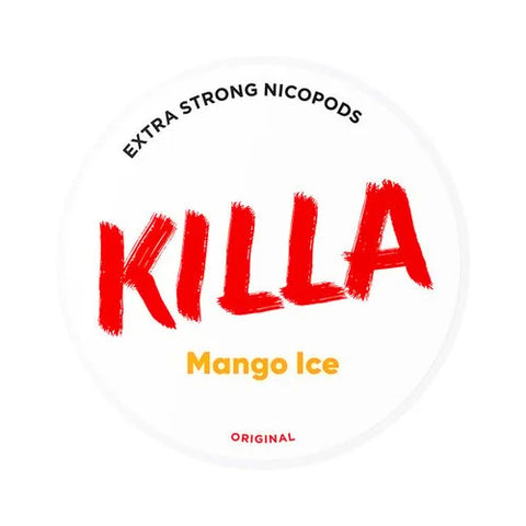 Killa Mango Ice Strong Nicotine Pouches - SLIM Format