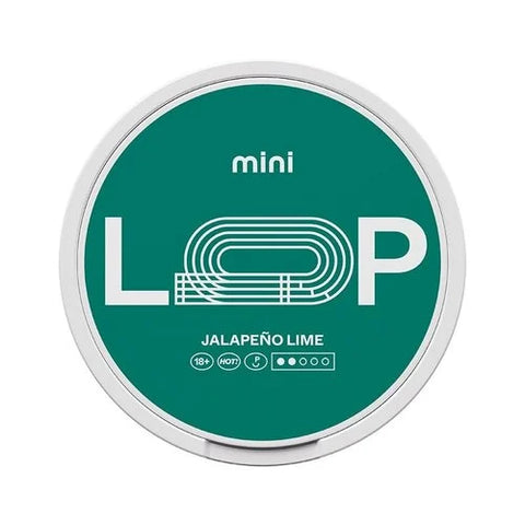 LOOP Jalapeno Lime Light Nicotine Pouches - Slim Format