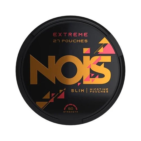 NOIS Extreme Extreme Extra Strong Nicotine Pouches - SLIM Format