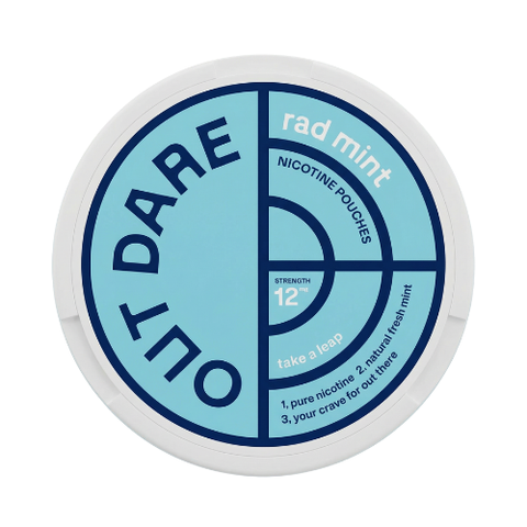 Nicotine pouches - Rad mint - 12 mg