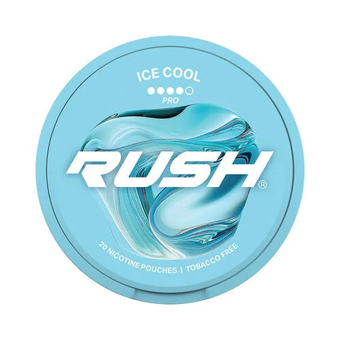 Rush Ice Cool Strong Nicotine Pouches - Slim Format