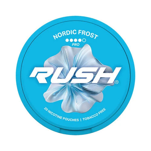 Rush Nordic Frost Strong Nicotine Pouches - Slim Format