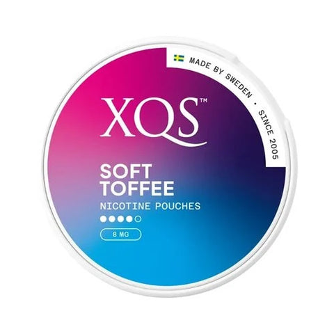 XQS Light Soft Toffee Light Nicotine Pouches - Slim Format