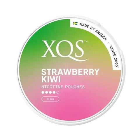 XQS Strawberry Kiwi Normal Nicotine Pouches - Slim Format