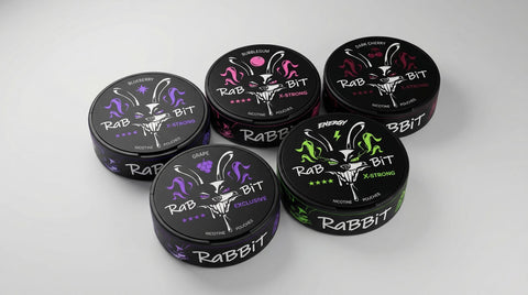 RABBIT nicotine pouches collection banner